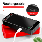 Fs8233pro Smart Digital Multimeter Touch Screen Multimetro Transistor 9999 Counts True Rmsauto Range DC/AC 10A Meter - Image 3