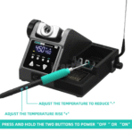 SUGON T21 Soldering Station Compatible Original Soldering Iron Tip Temperature Welding Rework Station 210/245/115 Dual Handle Control - Image 2