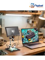 DM12 10.1 Inch LCD Digital Microscope for Adults Soldering Microscope for Electronics Repair, Coin, Jewelry PC View 32GB - Image 2