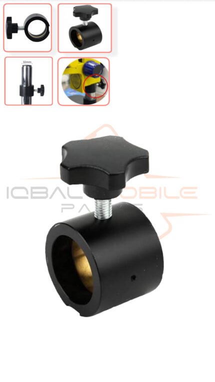 Industry Stereo Microscope Limit Fix Position Ring Holder 32mm Metal Column Pillar Bar Adapter with Screw