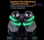 YCS New upgraded version 6558XS 6.5x-58x magnification, ergonomic design, interpupillary distance adjustment - Image 3