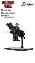 YCS MY85Ultra Microscope Continuous Zoom for Mobile Phones PCB Electronics Soldering Repair Tools Set
