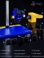 MECHANIC D75T-B11 Lab Trinocular Stereo Microscope HD Electronic Component Magnified 0.7-5.0X Continuous Zoom Observation Scope - Image 3