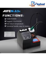 AIFEN A9E Soldering Station Compatible Original Soldering Iron Tip 210/245/115 Handle Control Temperature Welding Rework Station - Image 3