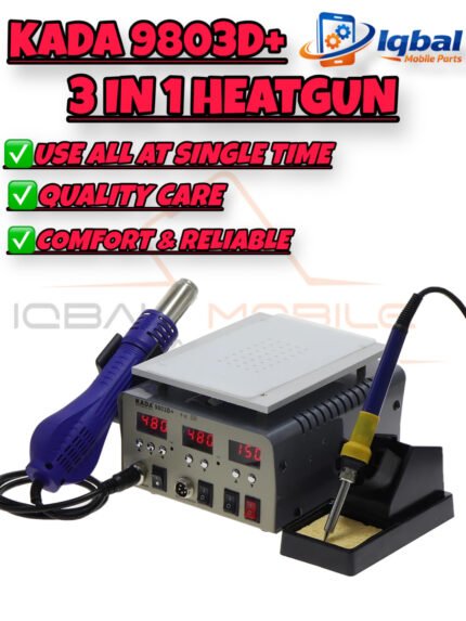 KADA 9803D+ 3IN1 HEATGUN