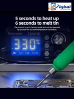 MECHANIC T210 SE Smart Soldering Station Digital Thermostatic Control Fast Heating for C210 Tips Soldering iron Tools - Image 2