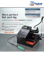 A9 Plus  Soldering Station Compatible Soldering Iron Tip 210/245/115 Handle Control Temperature Welding Rework Station - Image 2