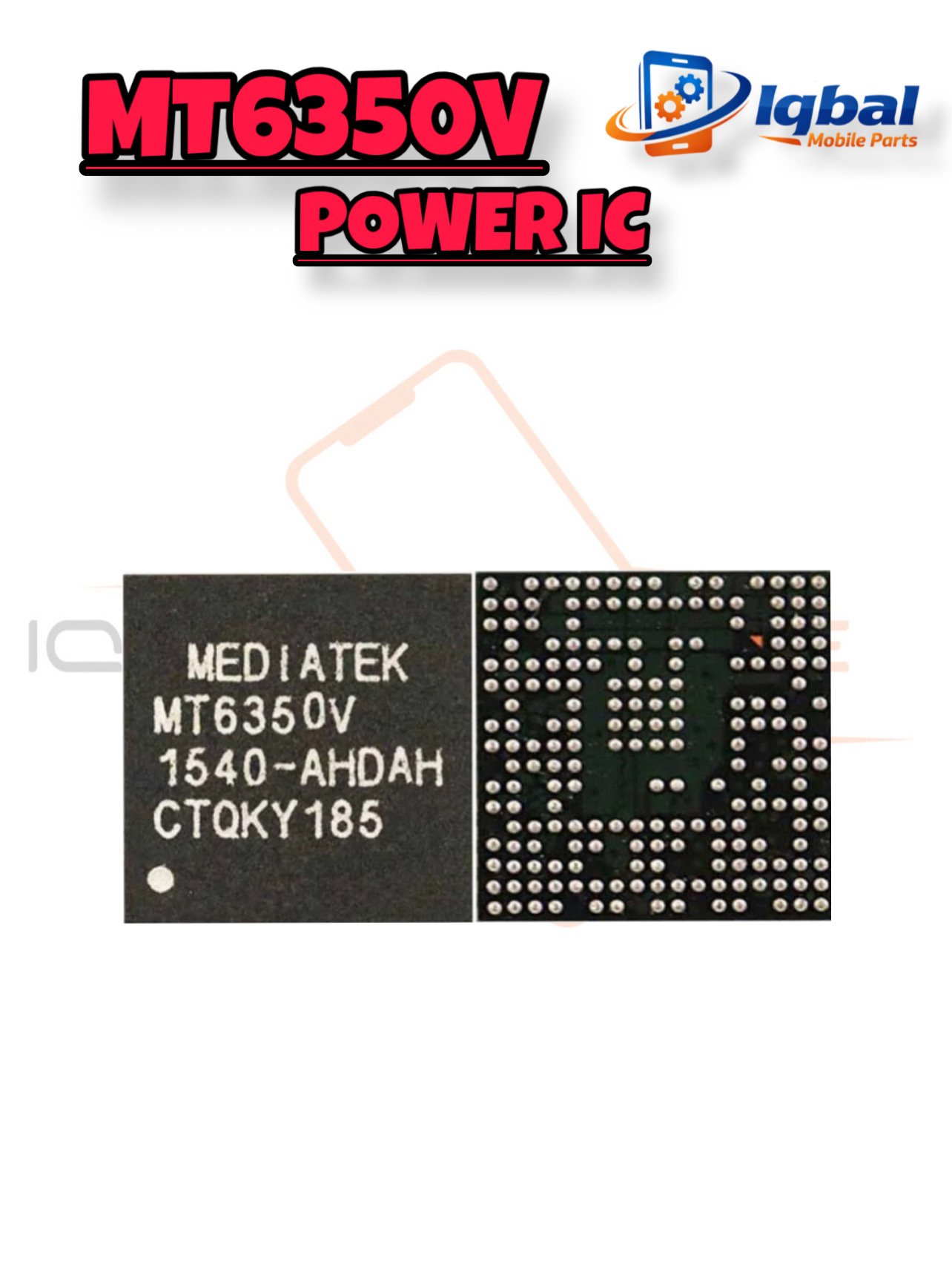 6BF798F4-87F0-4A8A-A643-0C30CB9369B8 MT6350V POWER IC - Image 1