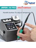 AIFEN–A9PRO Station de travail de soudage électronique,Compatible pointes de fer à souder C210 C245 C115, poignée sans plomb - Image 2