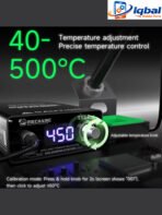 MECHANIC T12 Pro intelligent Digital Display Electric Soldering Iron Adjustable Welding Tool fast heating T12 series - Image 2