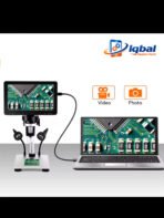 DM9H 7" LCD Digital Microscope Camera 1200x Magnification Handheld Microscopio Video Recorder 1080P Scope Soldering Tool - Image 2