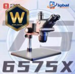 YCS-6575X Ultra HD Trinocular Microscope with Extra Large Base 6.5-75 Zoom for Mobile Phone PCB Welding Microscope Tool - Image 2