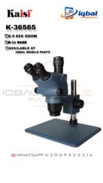 Kaisi 36565A Mobile Phone Repair Trinocular Stereo Microscope With Big Base