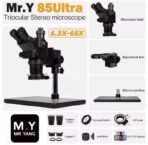YCS MY85Ultra Microscope Continuous Zoom for Mobile Phones PCB Electronics Soldering Repair Tools Set - Image 2
