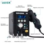 QUICK 2008 ORIGINAL Hot air Gun Precise Constant Temperature Whirlwind Lock Temperature Three Channel Automatic Sleep Maintenance Tool - Image 2