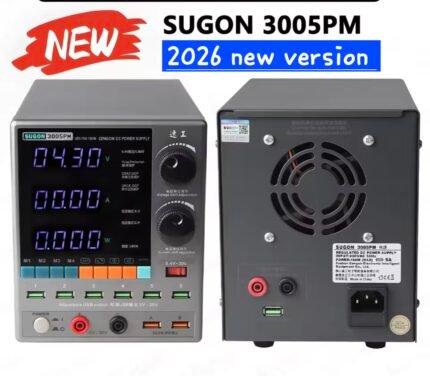 Sugon 3005PM Adjustable Digital 30V 5A Display LED Laboratory Testing DC Bench Stabilized Power Supply for Phone Repair