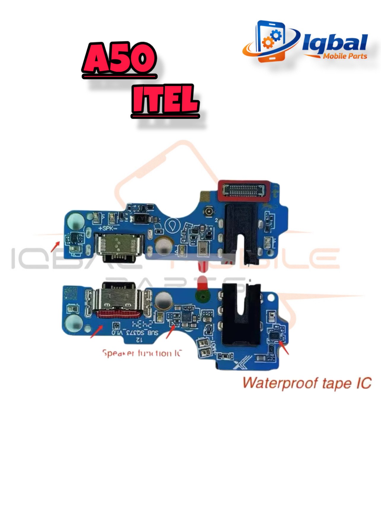 75584F13-9193-46BC-87FC-78DF7BCECD15 A50 ITEL CHARGING FLEX - Image 1