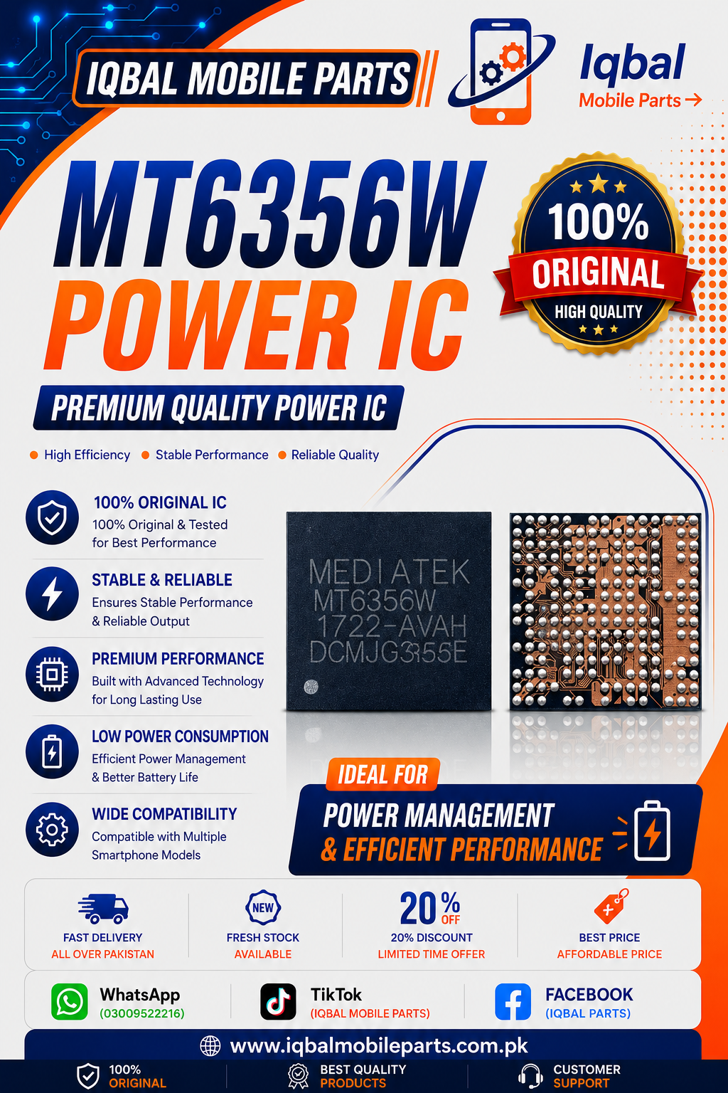 BE541C66-FF7C-4BFD-85AF-F66D234DE4BD MT6356W POWER IC - Image 1