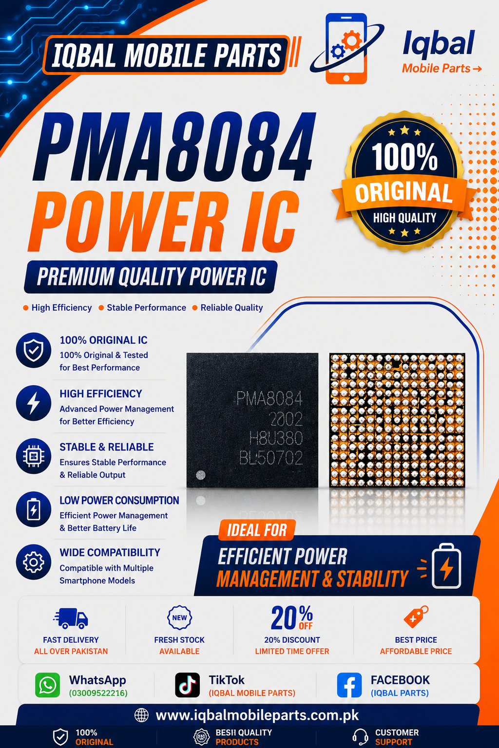 C4675399-D3A1-4B5D-8BD7-D8EE7E97F2CE PMA8084 POWER IC - Image 1