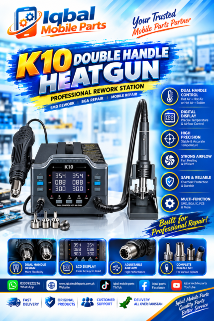 K10 M&R DOUBLE HANDLE HEATGUN
