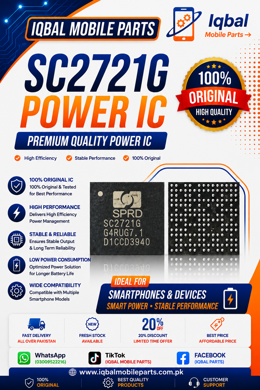 9B2892DA-08F0-44C0-A963-2FAC05E60F52 SC2721G POWER IC - Image 1