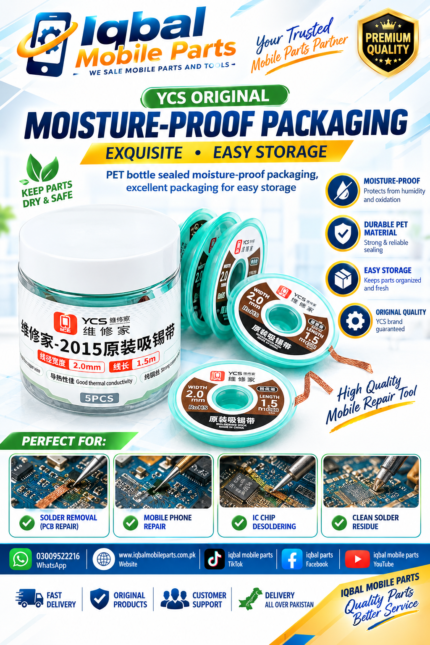 YCS 2015 DESOLDERING WIRE