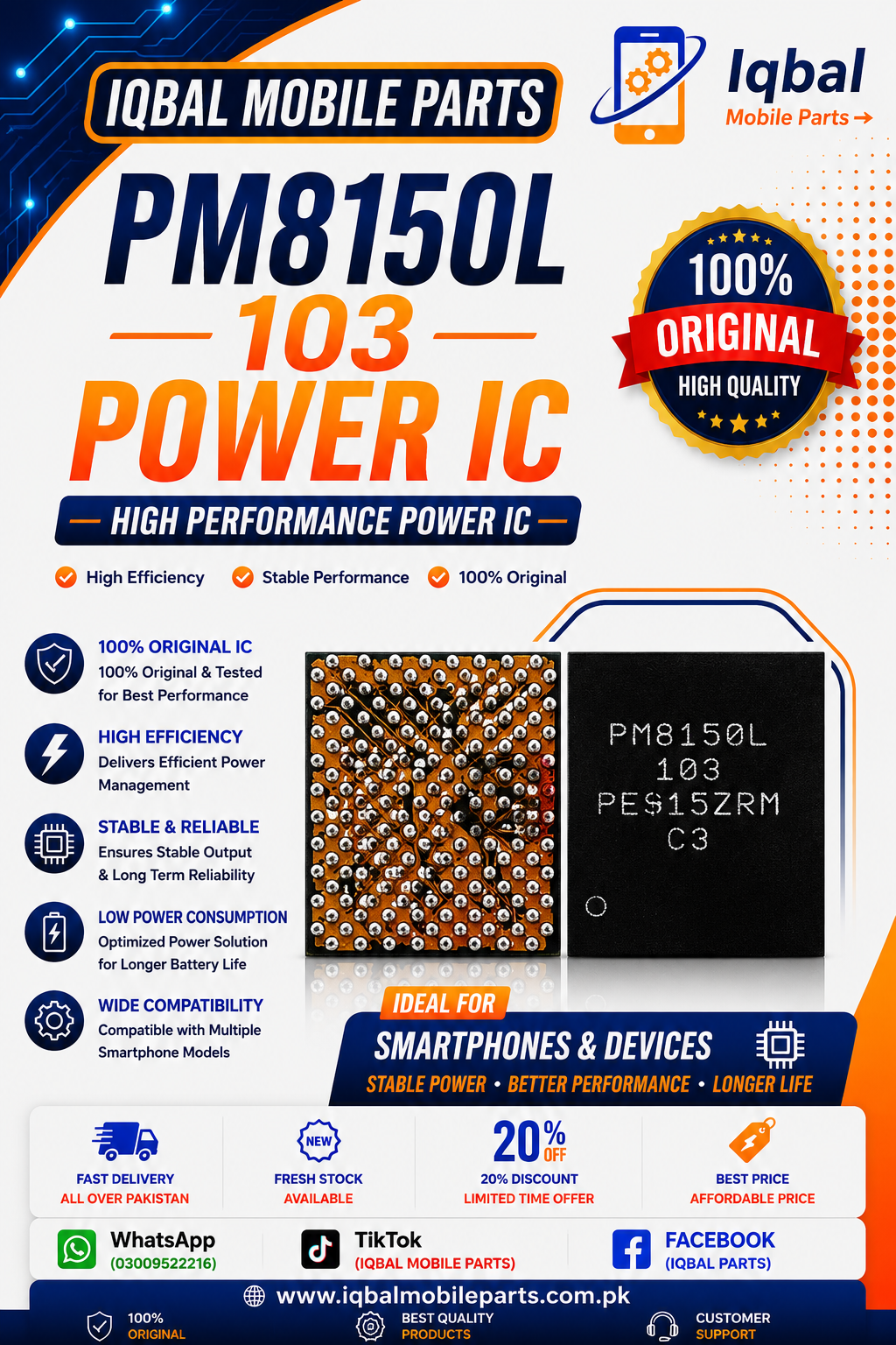D15D279D-D969-441B-8142-2CCE33EC801C PM8150L 103 POWER IC - Image 1