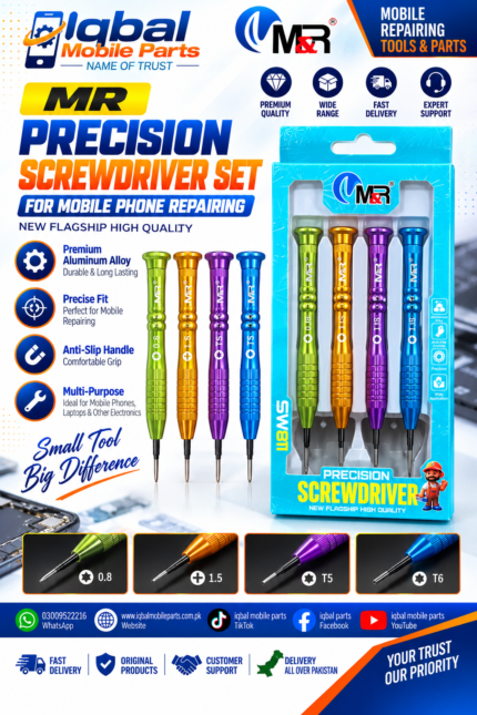 SW811 M&R 4 IN 1 SCREW DRIVER SET